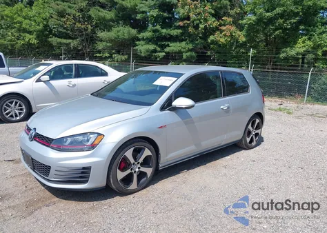 2015 Volkswagen Golf Gti 2.0T S 2-Door from USA, damaged, VIN 3VWTT7AU0FM061981